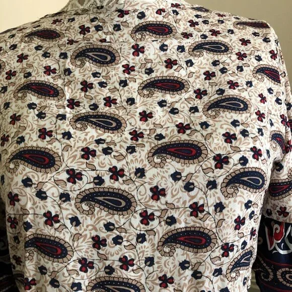 Cupshe Paisley High low Dress - Picture 4 of 8